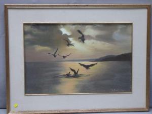 MARSHMAN JOSEPHINE,Gulls Fishing,Kidson Trigg GB 2013-01-22