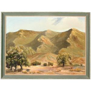 MARSILY George,Palm Springs Landscape,San Rafael Auction US 2008-10-18