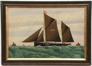 MARSTON George Edward 1882-1940,LT246-Sceptre at Sea,Keys GB 2017-07-18