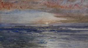 MARSTON H,Sunset Elephant Island - from the lookout point Su,1916,Bonhams GB 2012-03-30