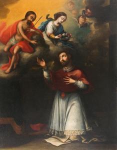 MARTÍNEZ FRANCISCO 1717-1758,The apparition of John the Baptist and the Virgin ,La Suite 2022-05-05