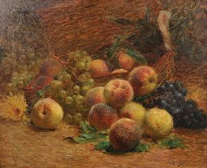 MARTENS Ernest Edmond E,A Still Life of Grapes and Apples by a Basket, on ,John Nicholson 2020-01-29
