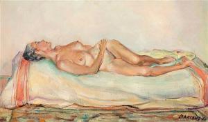 MARTENS Gysbert George 1896-1979,Reclining nude,1954,AAG - Art & Antiques Group NL 2017-06-12
