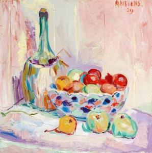 MARTENS Gysbert George 1896-1979,Stilleven VIII: Schaal met vruchte,1929,AAG - Art & Antiques Group 2019-11-29