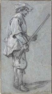 MARTENS Jacob 1579-1647,A man holding a rifle,1647,Christie's GB 2014-12-10