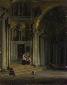 MARTENS Willem Johannes,Eglise de St. Marc in Venice,1872,Capitolium Art Casa d'Aste 2021-03-09