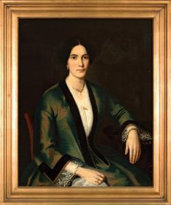 MARTI Antonio 1800,Portrait of Mme. Felix Grima, neé Marie Sophie Ad,1852,Neal Auction Company 2018-09-15