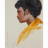 MARTIN Barbara 1900-1900,Portrait of Young Jesse Jackson,1914,Ripley Auctions US 2012-10-27