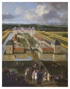 MARTIN DES GOBELINS Pierre Denis 1663-1742,Campagne à cheval devant un château, ancienne,Christie's 2022-06-17