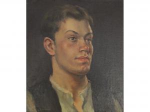MARTIN E 1800-1800,PORTRAIT STUDY OF A YOUNG MAN,Lawrences GB 2017-10-13