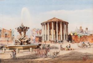 Martin F,Roma, vita al Foro Boario,19th century,Minerva Auctions IT 2019-11-25