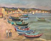 MARTIN FERRIERES Jacques 1893-1972,Port in the South of France,Matsa IL 2023-03-29