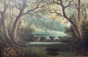 MARTIN G,wooded river landscape,1882,Reeman Dansie GB 2023-01-04