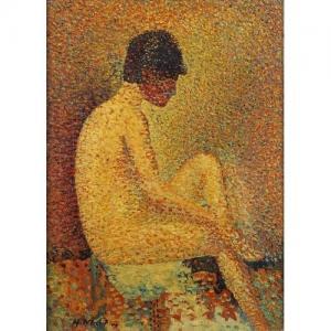 Martin H 1900-1900,Seated nude female,Eastbourne GB 2017-09-14