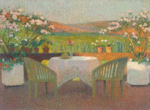 MARTIN Henri Jean Guillaume 1860-1943,Le Terrasse de Marquayrol,1920,Sotheby's GB 2025-06-25