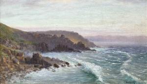 MARTIN Henry 1835-1908,Cornish Coast,David Lay GB 2024-04-11