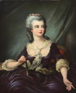 MARTIN J 1600-1700,Portrait of a Lady,Hindman US 2012-01-22