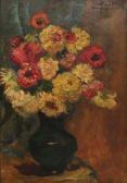 MARTIN Jacques 1844-1919,bouquet de fleurs au vase ,Gautier-Goxe-Belaisch, Enghien Hotel des ventes 2020-06-03