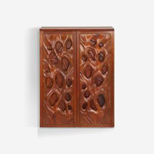 MARTIN James 1928,Wall-Hanging Cabinet, New Hope, Pennsylvania,1976,Freeman US 2021-12-08