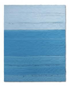 MARTIN Jason 1970,Untitled (Zurich Blue/ Titanium White),2018,Christie's GB 2024-03-12