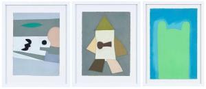 MARTIN Julian 1969,Untitled (3 works),2015,Brunk Auctions US 2023-10-20