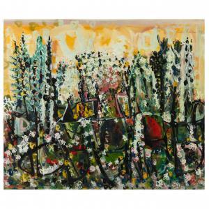 MARTIN Keith Morrow 1911-1983,Spring Landscape,1953,Leland Little US 2023-05-04