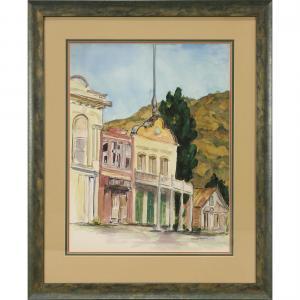Martin Nancy 1906-2000,Virginia City,Clars Auction Gallery US 2022-07-16