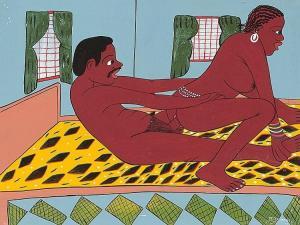 MARTIN Peter 1959,Erotic Art Africa,c.1995,Auctionata DE 2016-05-04