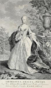 MARTIN PREISLER JOHAN 1715-1794,Charlotta Amalia v. Plessen,Bruun Rasmussen DK 2023-08-07