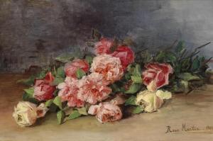 MARTIN Rose,Bouquet of Roses,1900,Palais Dorotheum AT 2011-02-15