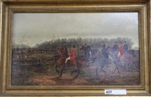 MARTIN S,Hunting scene,1880,Gorringes GB 2020-04-20