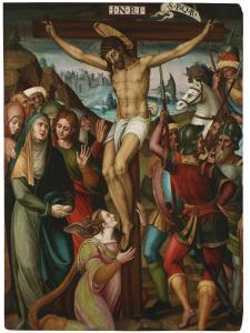 MARTIN THE ELDER gomez 1552-1574,THE CRUCIFIXION,Sotheby's GB 2015-12-10