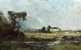 MARTIN TOMLINSON R 1945,Impressionist Landscape,Keys GB 2011-06-10