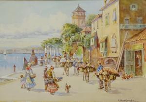 MARTINADO Pablo 1856-1937,Mediterranean Quayside,David Duggleby Limited GB 2020-03-21