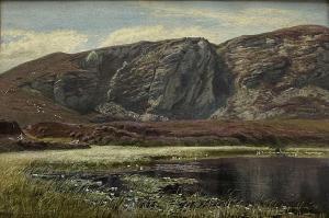 MARTINEAU GERTRUDE 1840-1924,A Moorland Loch,1875,David Duggleby Limited GB 2021-09-17