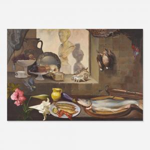 MARTINEZ Adrian 1949,Still Life with Antique Bust,1991,Rago Arts and Auction Center US 2021-08-20