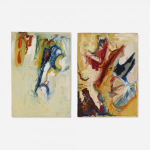 MARTINEZ Adrian 1949,Untitled (two works),1970,Rago Arts and Auction Center US 2023-08-17