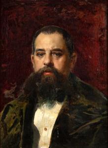 MARTINEZ CUBELLS Salvador 1845-1914,Retrato de familiar,1883,Alcala ES 2022-12-22