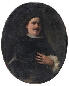 MARTINEZ DEL MAZO Juan Bautista 1612-1667,Portrait d'homme,Cornette de Saint Cyr FR 2023-11-14