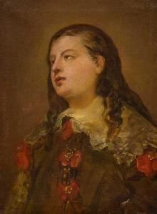 MARTINEZ DEL MAZO Juan Bautista 1612-1667,Portrait of a youth.,Galerie Koller CH 2022-04-01