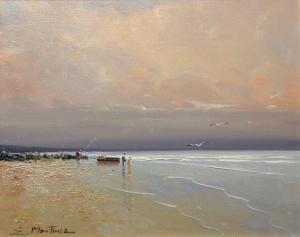 MARTINEZ E,Evening on the Beach,Gormleys Art Auctions GB 2015-01-20