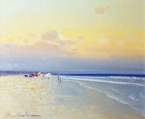 MARTINEZ E,Walk On the Beach,Gormleys Art Auctions GB 2014-03-04