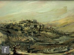 MARTINEZ FRIAS Paul 1929,An extensive sunlit landscape,1979,Fieldings Auctioneers Limited 2021-04-22