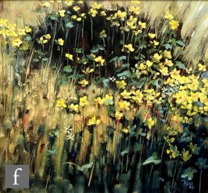 MARTINEZ FRIAS Paul 1929,Flower meadow,1986,Fieldings Auctioneers Limited GB 2021-05-20