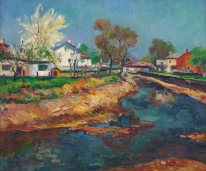 MARTINO Antonio Pietro 1902-1988,The Canal (New Hope),Freeman US 2023-12-03