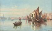 Martino,Fishing vessels in the Venetian lagoon,Christie's GB 2010-01-26