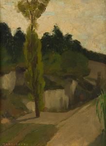 MARTINOTTI Ugo 1905,Collina di fronte Crea,1943,Borromeo Studio d'Arte IT 2021-12-02