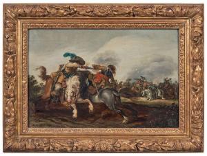 MARTSZEN Jan II 1609-1647,Choc de cavalerie,1629,Beaussant-Lefèvre FR 2022-02-10