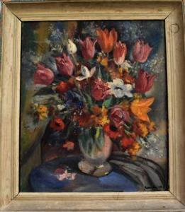 MARTY Gaston 1905-1977,Bouquet de fleurs,Ferri FR 2021-07-07