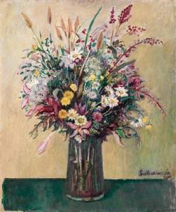 MARUSSIG Piero 1879-1937,Vaso di Fiori,1934,Palais Dorotheum AT 2017-05-30